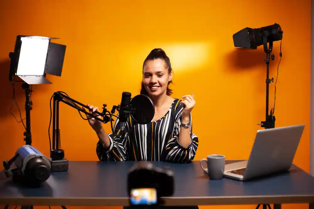 Studio lights and production