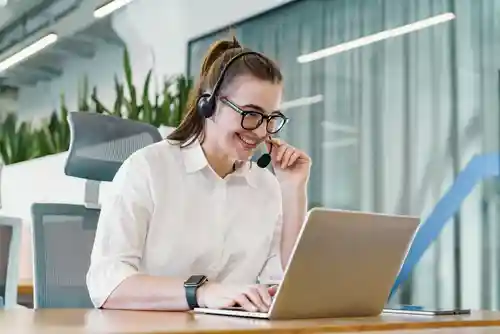Customer service training session
