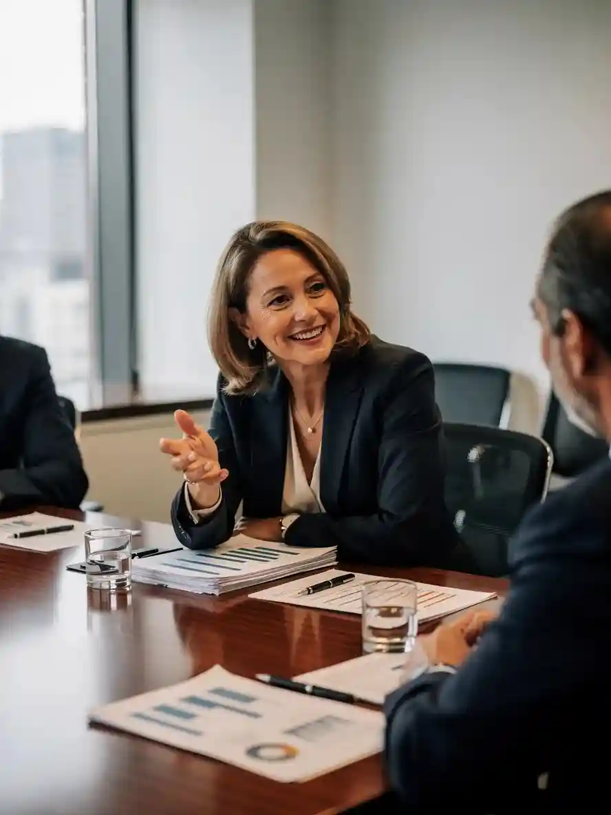 Corporate leaders reviewing operational data and human truth